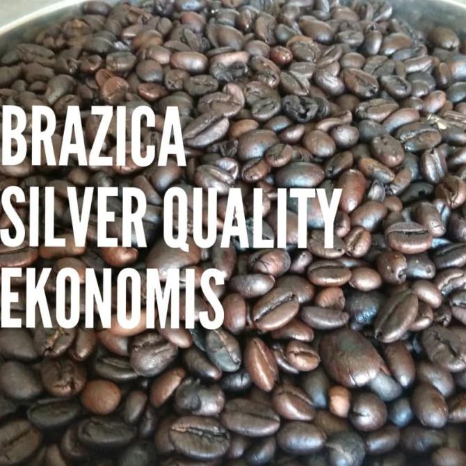 

Berkualitas Kopi Bubuk Robusta Lampung "Brazica" Kualitas Ekonomis 250 Gram Hemat