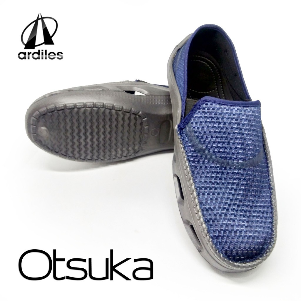 Sepatu Slipon Pria Original Ardiles Model OTSUKA - BIRU DAN COKLAT