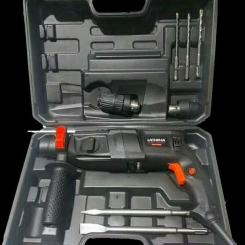 Mesin Bobok Beton Mailtank Bor Rotary Impact Hammer Drill Full Fitur