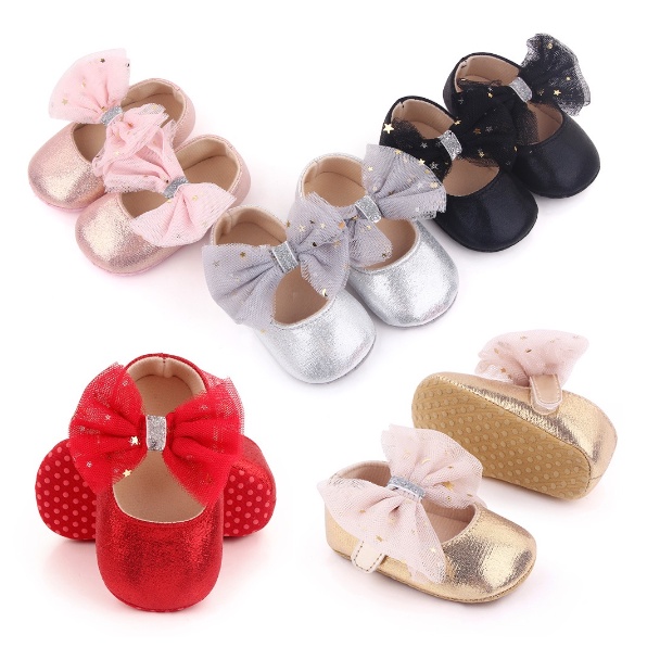 Prewalker Bayi Ribbon 6M - 18M Sepatu Anak Perempuan Import High Quality CBKS