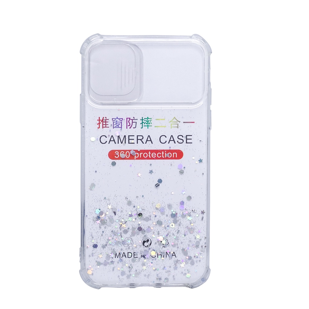 MallCasing - Samsung S20+/ S11 | S21+/ S30+ | S21 Ultra | M32 4G Soft Case Dove Candy Glitter Tutup Lensa