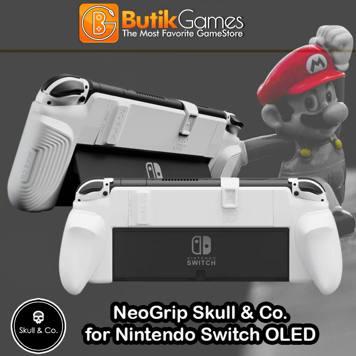 Skull &amp; Co Hand Grip NeoGrip Nintendo Switch OLED