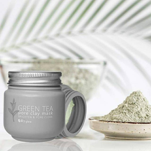 green tea clay mask