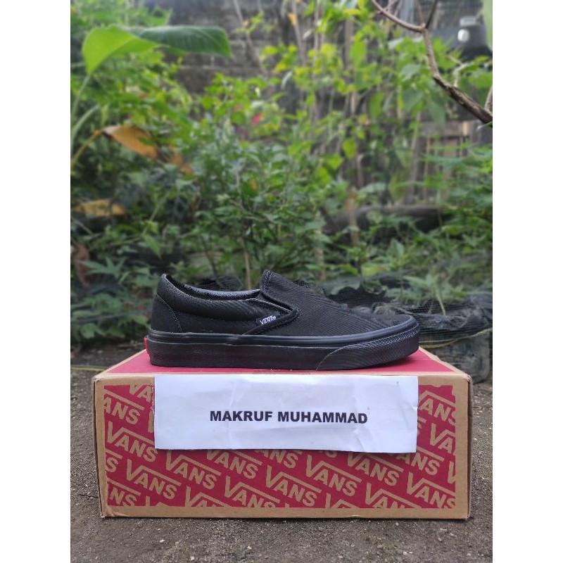 Vans Slip On Classic Black/Black