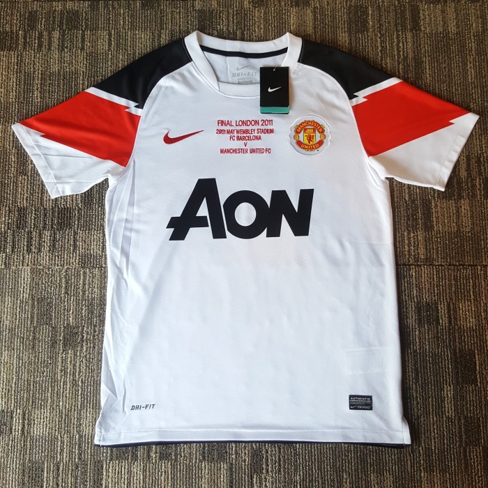 Jersey Retro Manchester United Final UCL 2011