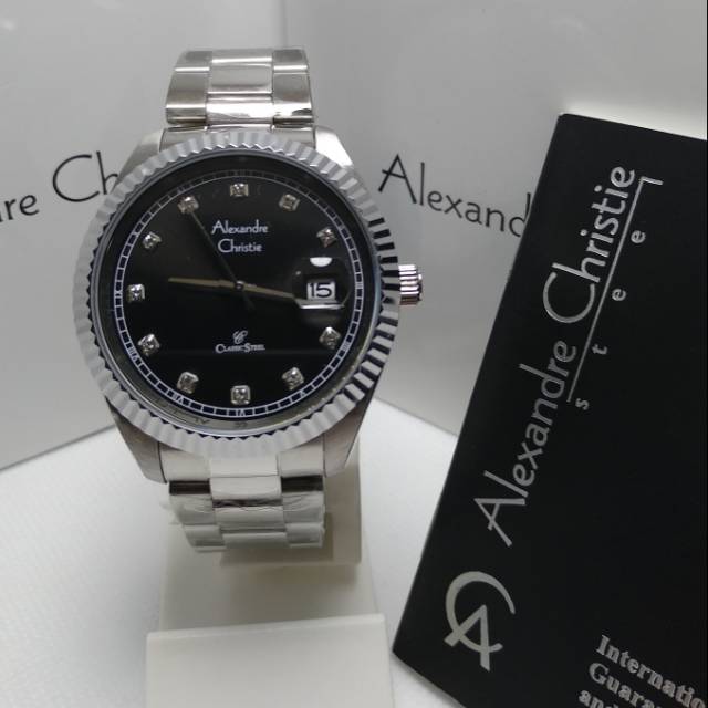 Jam tangan pria Alexandre Christie AC 5003MD original