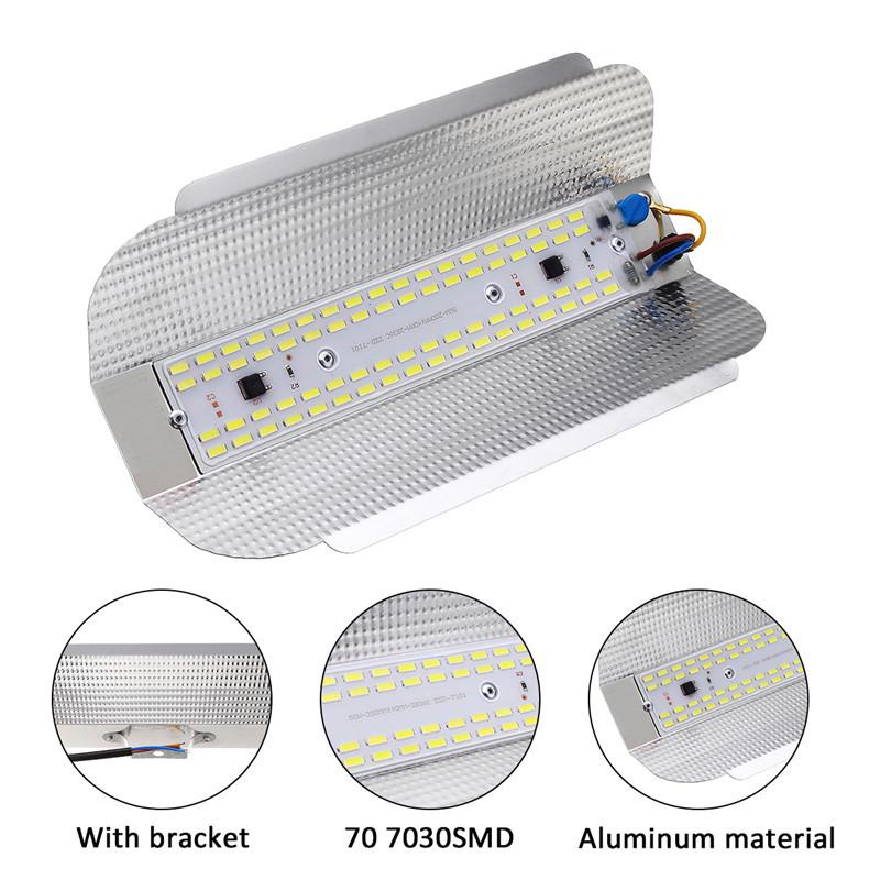 Lampu Sorot Led 50w Bahan Iodine Tungsten Anti Air Warna Cold White Untuk Konstruksi