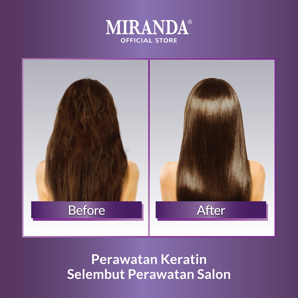 Miranda Paket Keratin Protein Series