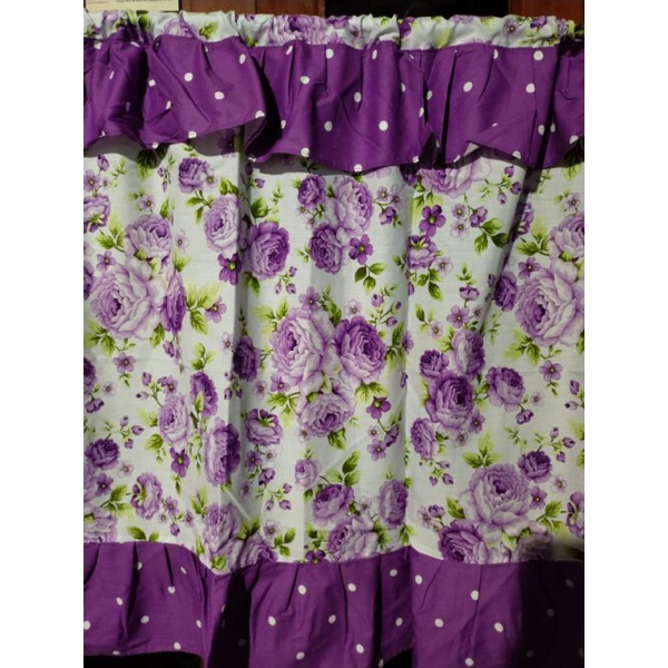 gorden dapur bunga anisa ungu