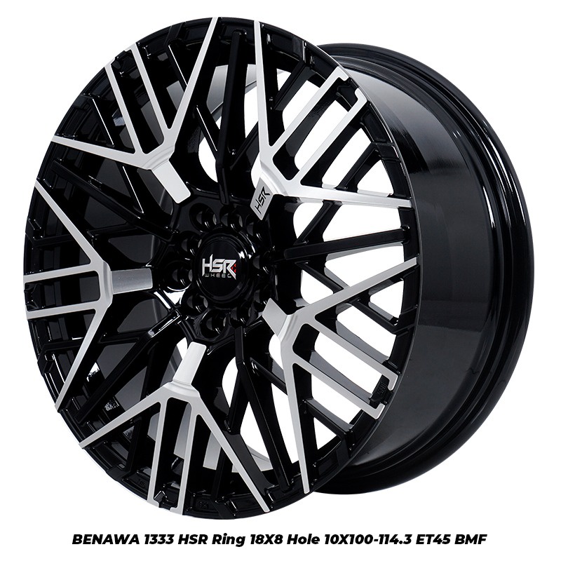 Velg Mobil HSR BENAWA Ring 18 Pelek Racing HRV Xpander Sienta Rush Terios - Velg Mobil Madiun