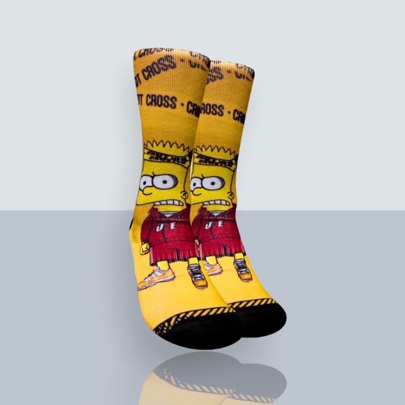 Kaos Kaki Full Print / Oldschool / Motif / Skate Panjang ALZA STORE L02
