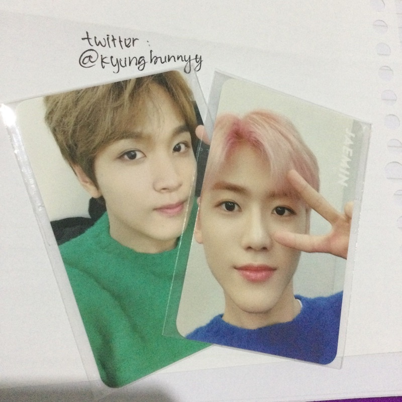 jaemin & haechan individual japan ver.