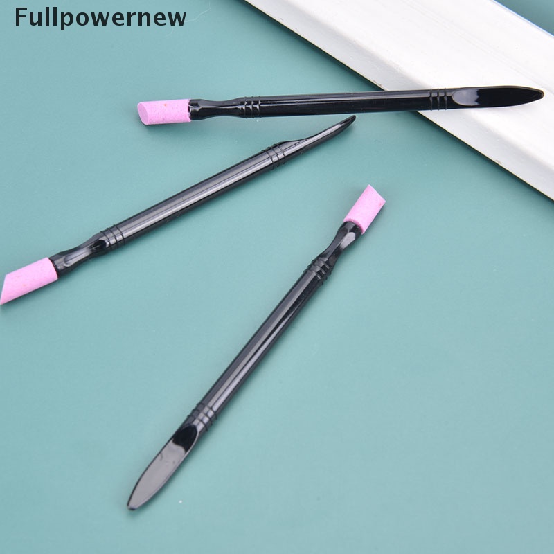 [FULL] 1PC Nail Art Quartz Pusher Cut Tool Manicure Stone Polish Stick Grinding Rod