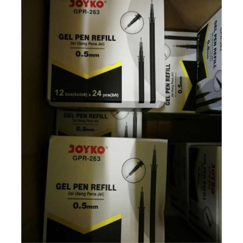 

GEL PEN REFILL ISI ULANG PULPEN JOYKO MURAH MERIAH