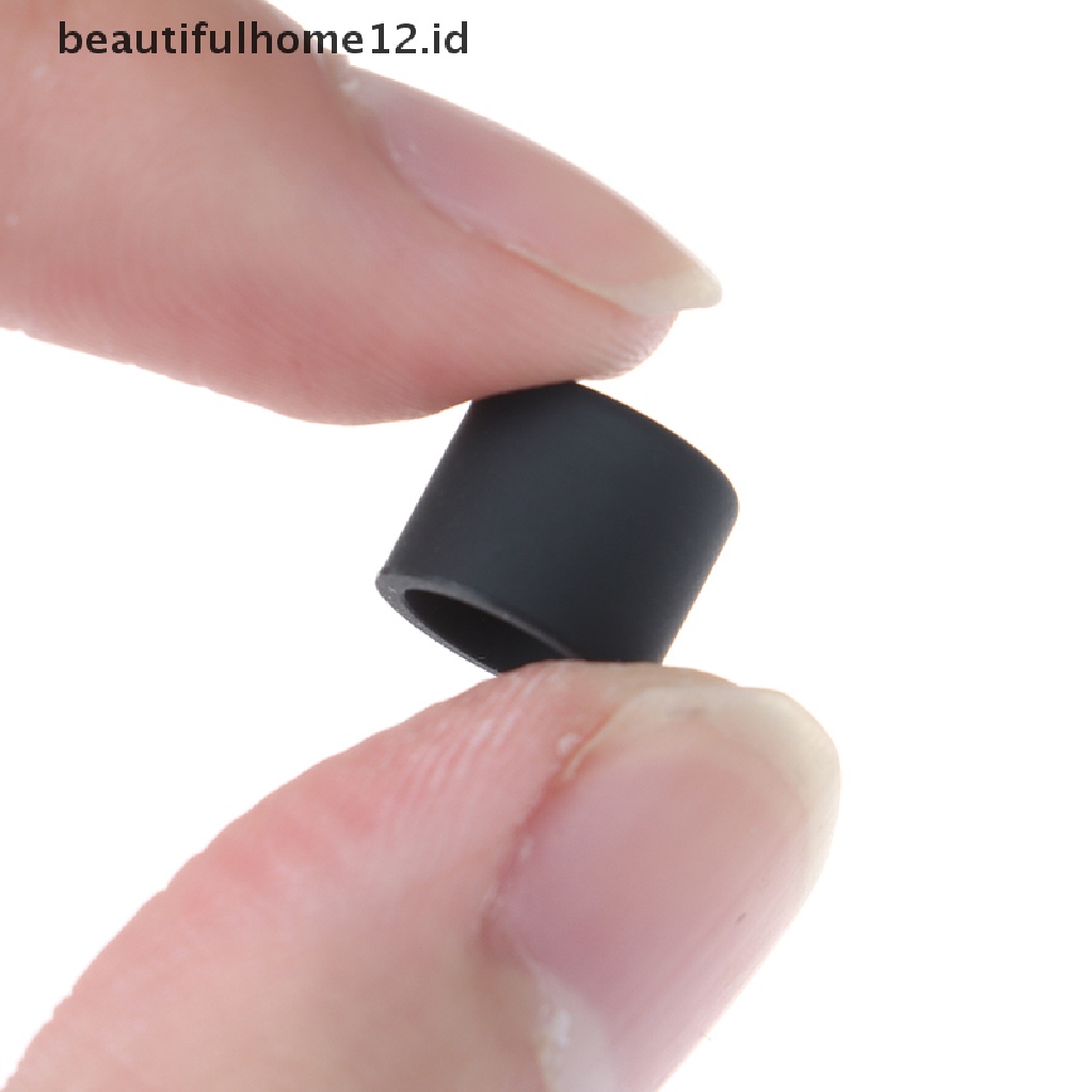 【beautifulhome12.id】 10pcs Silicone TV Audio Video Interface Dust Plug RCA Female Protective Cover .