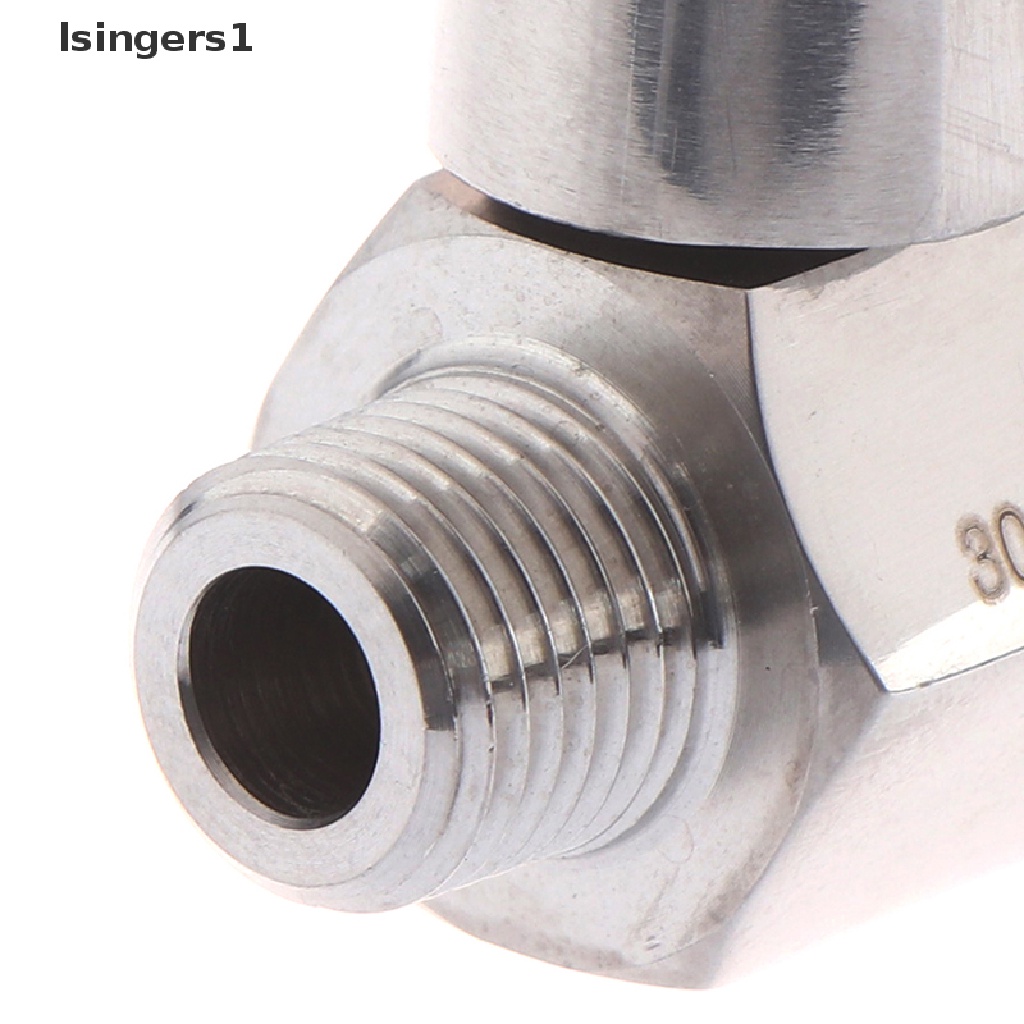 (lsingers1) Katup Bola Mini NPT Male / Female Bahan Stainless Steel 304 Ukuran 1 / 4 &quot;