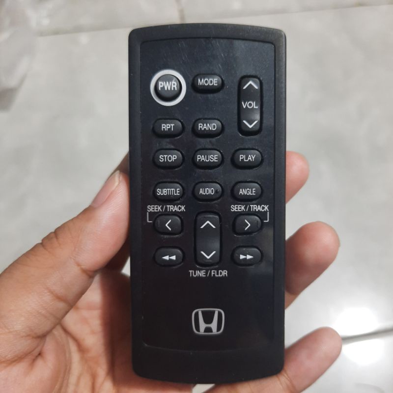 REMOTE REMOT DVD TAPE MOBIL HONDA EUR7641140 ORIGINAL ASLI