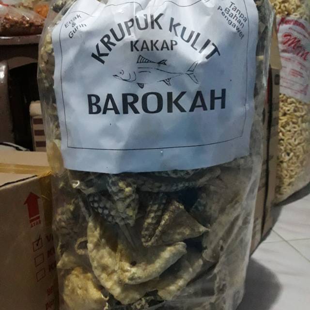 

Kripik kulit ikan KAKAP - Kripik IKAN NILA kecil Crispy - Kripik kulit ikan PATIN