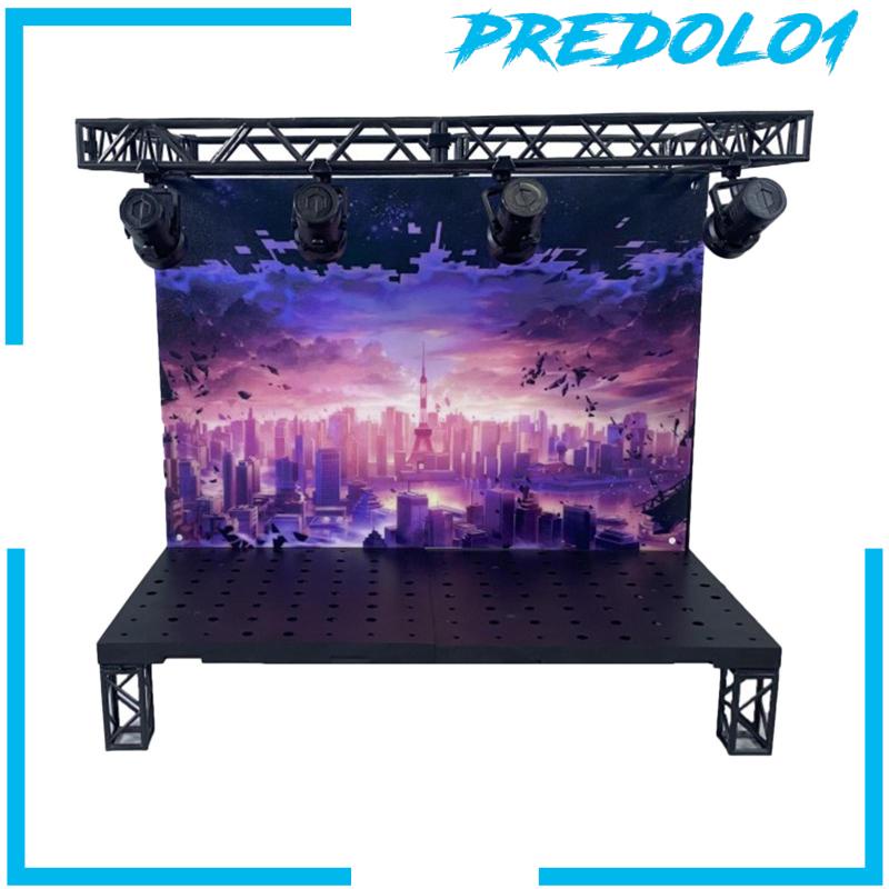 (Predolo1) Stand Base Proyektor Multi Warna Untuk Gundam