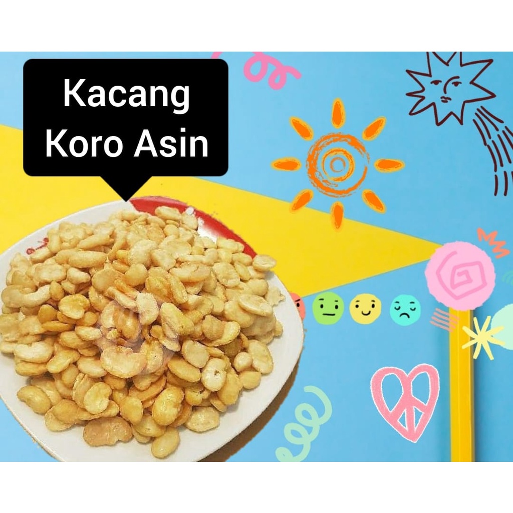 

KACANG KORO ASIN 250 GRAM