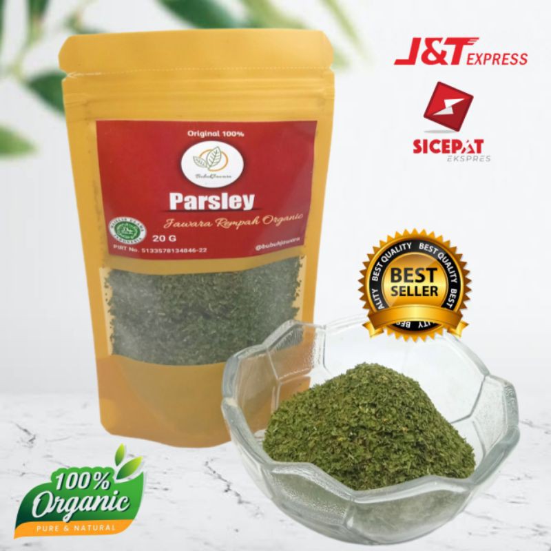 

Parsley Leaves Premium/ peterseli 20gram Untuk Pizza,Spaggeti,Stick Daging