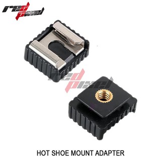HOT SHOE WITH 1/4” SCREW ADAPTER