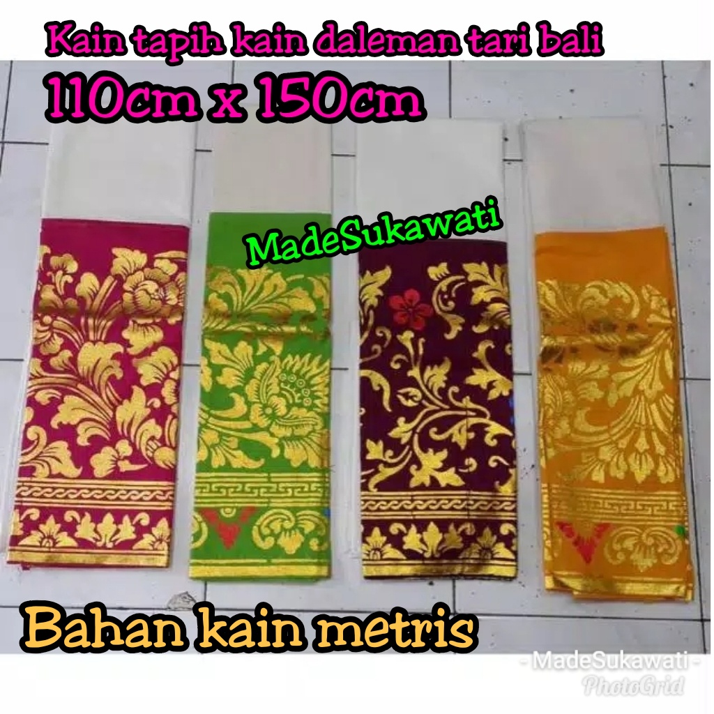 Kain tapih prada daleman tari bali metris