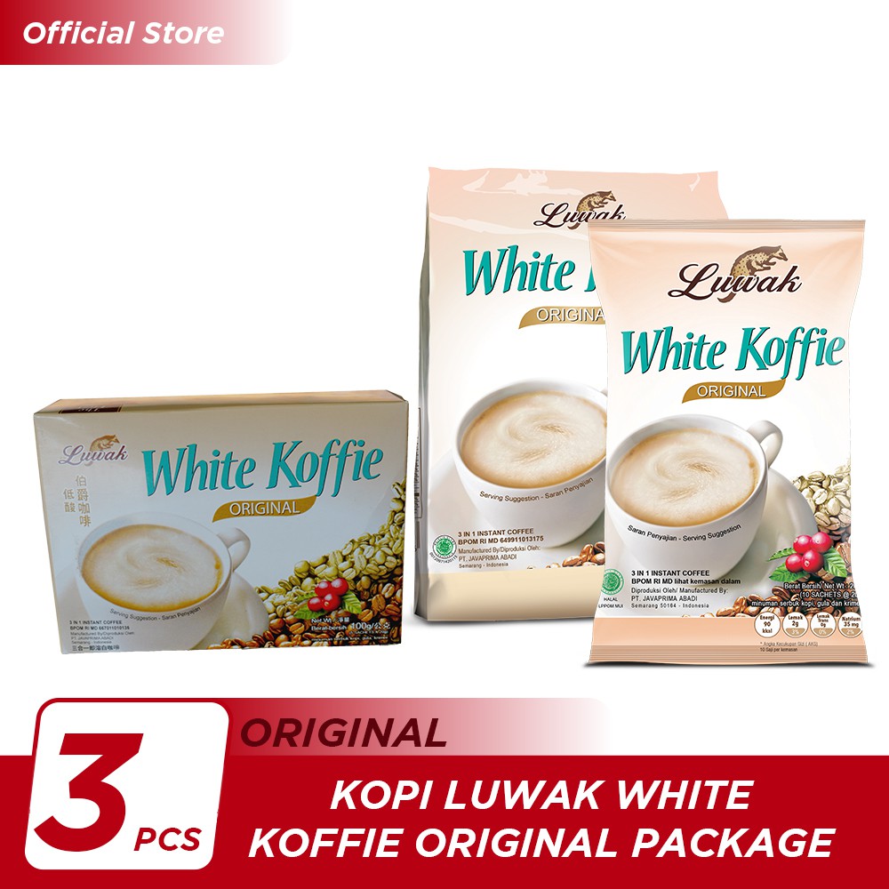 

Kopi Luwak White Koffie Original Package