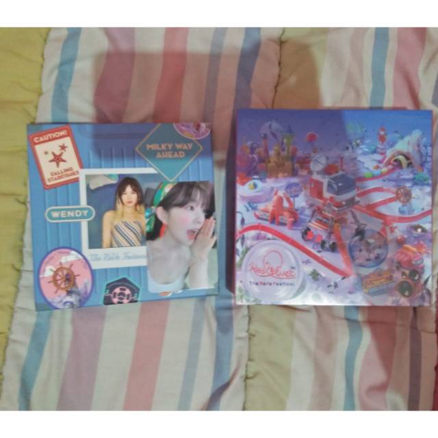 Red Velvet Album Day 2 - The reve festival. PC Irene. Wendy Kit. Poster Irene + Group