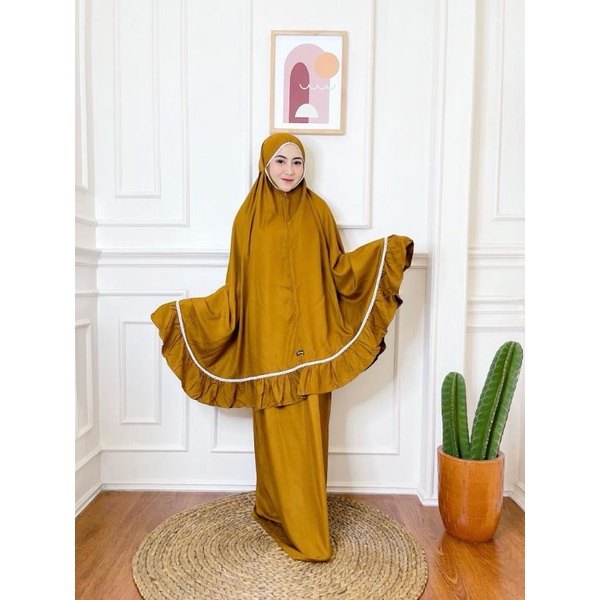 Mukena Kanaya Bahan Rayon Twill Premium