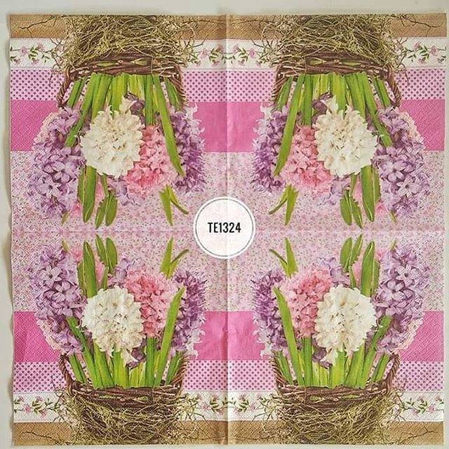 Tisu Decoupage Eropah 33x33 cm te 1324xcvb
