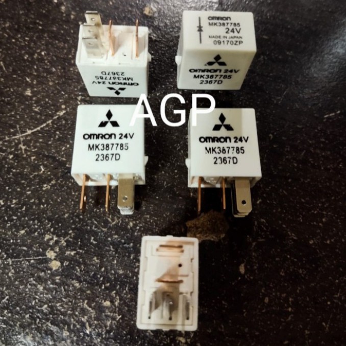 Relay Power Relay Omron 24volt Kaki 5 PS125 Turbo Canter MK387785