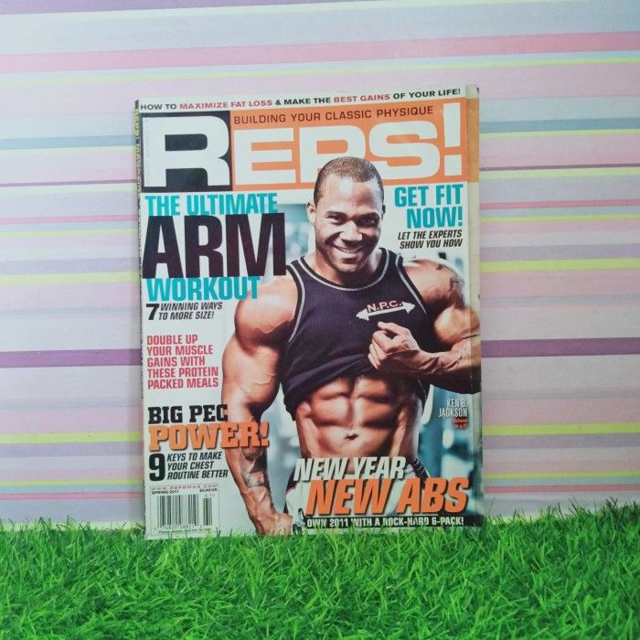 Majalah Reps Magazine building your classic physique