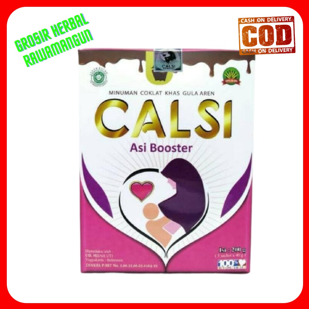 Asi Booster Calsi nutrisi Asi penambah asi isi 5 saset