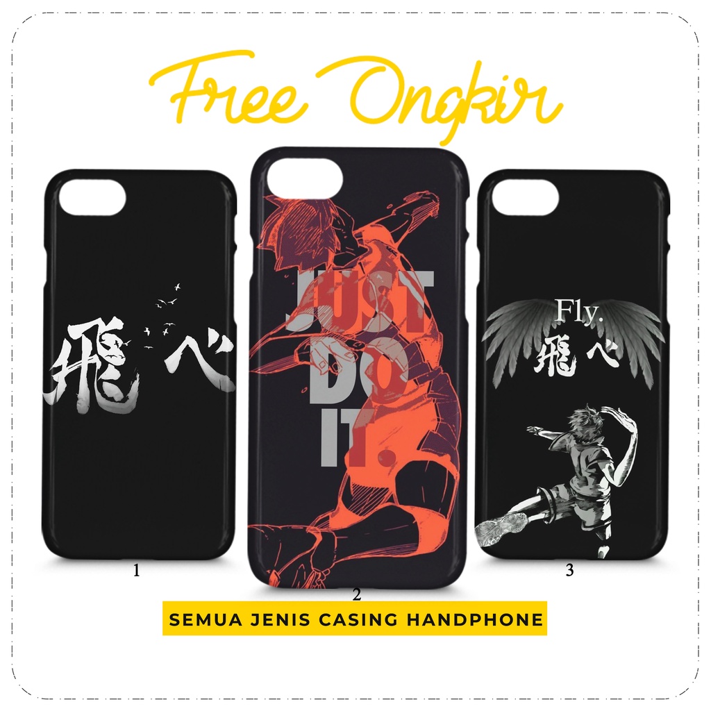 Case Anime Haikyuu Casing HP Custom All type
