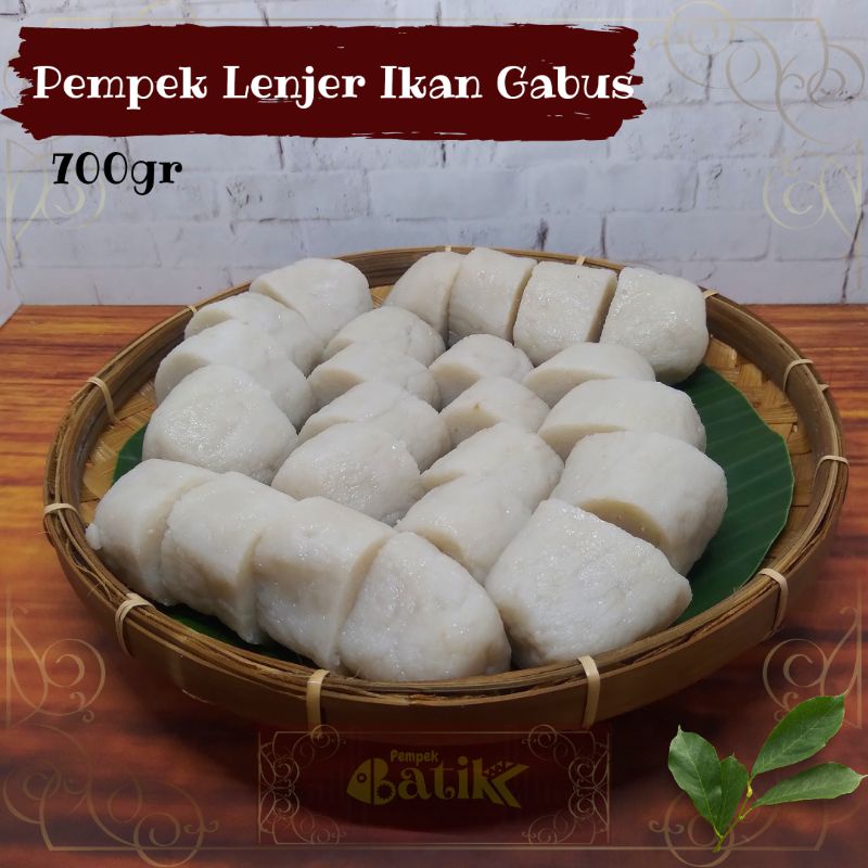 

Pempek Lenjer Ikan Gabus Empek empek Asli Palembang 700gr