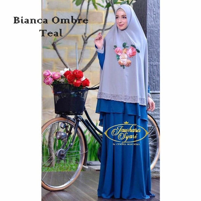 Syari BIANCA by Jawhara / Set Dress Khimar