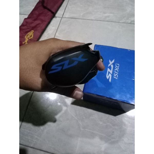 reel Shimano slx 151xg dan rod relix Nusantara cacing merah 8-17 lb