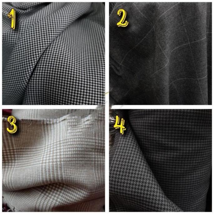 Kain Blazer Semi Wool ~ Bahan Semi Wool Blazer ~ Kain Blazer / Celana