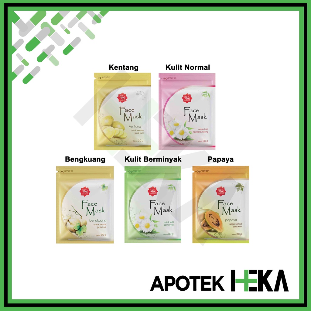 Viva Face Mask 30 g - Masker Wajah (SEMARANG)