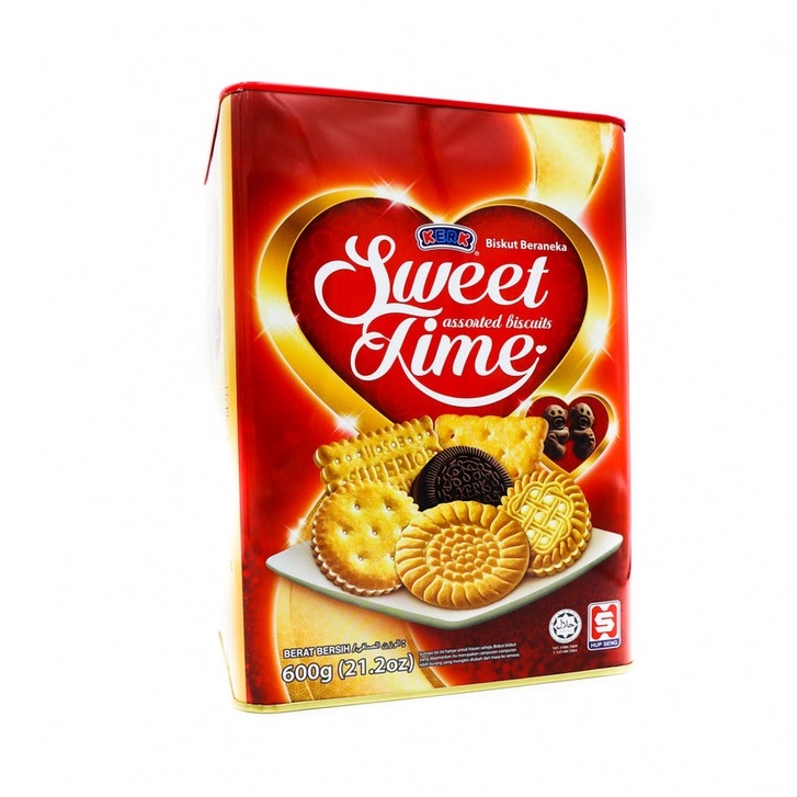 

Hup Seng Assorted Biscuit Tin Biscuit Hupseng 600gr