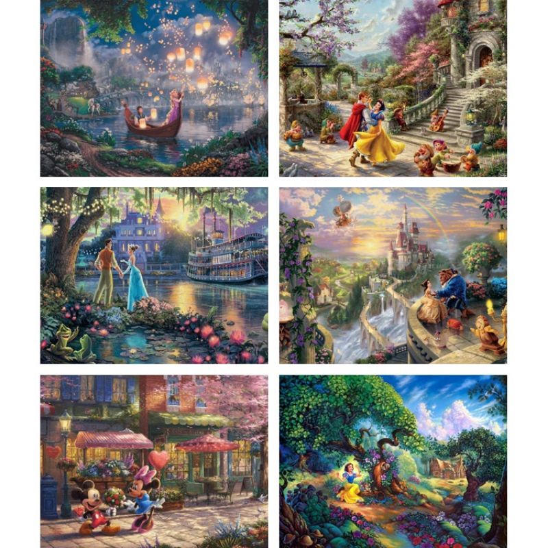 

mh Canvas Painting By Numbers Lukisan Kanvas Cat 40x50CM