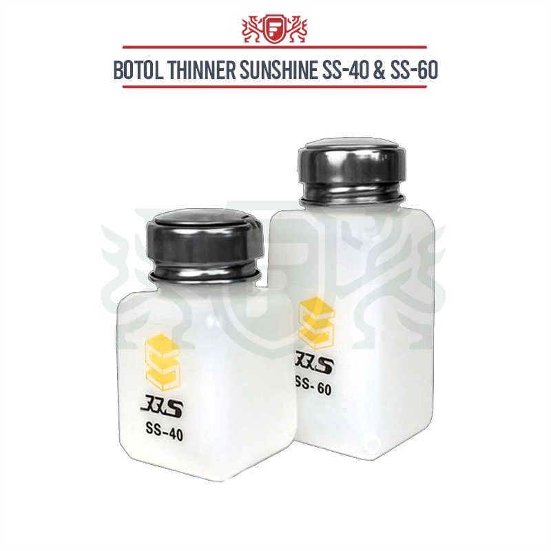 Botol Thinner Sunshine Plastik SS-60