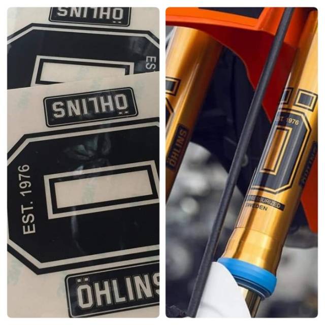 DECAL/STIKER USD BAHAN 3M UNTUK KLX DTRACKE CRF DLL