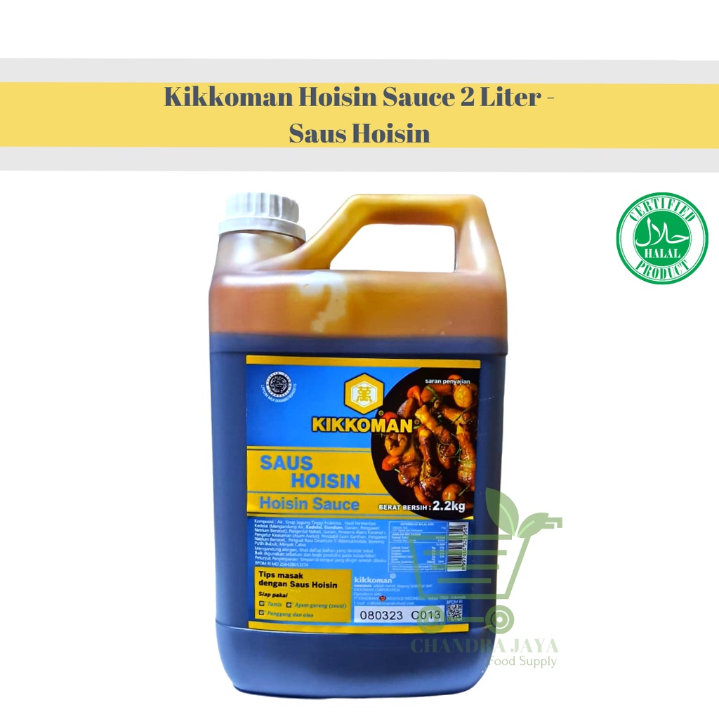 

Kikkoman Hoisin Sauce 2 Liter - Saus Hoisin
