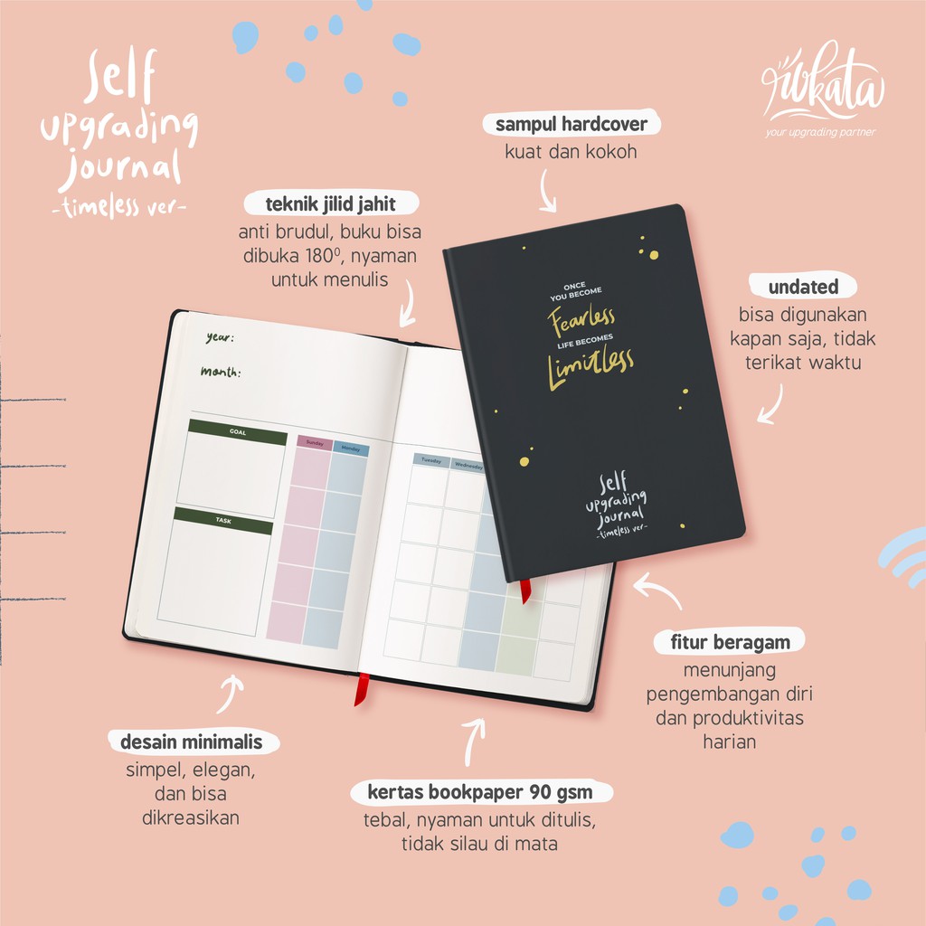

Terlaris ✨ - [Ready Stock] Paket Bundling - Buku Agenda Timeless Journal dan Financial Planner by Rokata3.1.23