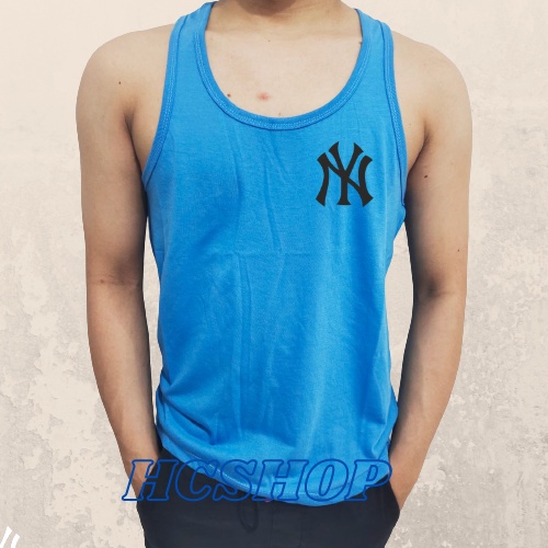 Singlet Pria Dewasa NY Singlet Dewasa Cowok Cewek Cotton Combed Kualitas Premium Adem