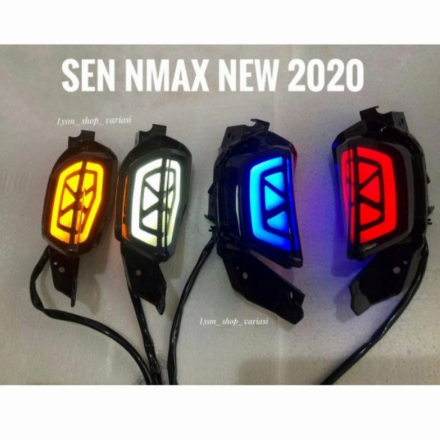 Lampu Sein Sen LED New Nmax 2020 Sein Led Sein Sign Aksesoris Variasi Yamaha New Nmax 2020 New Corak