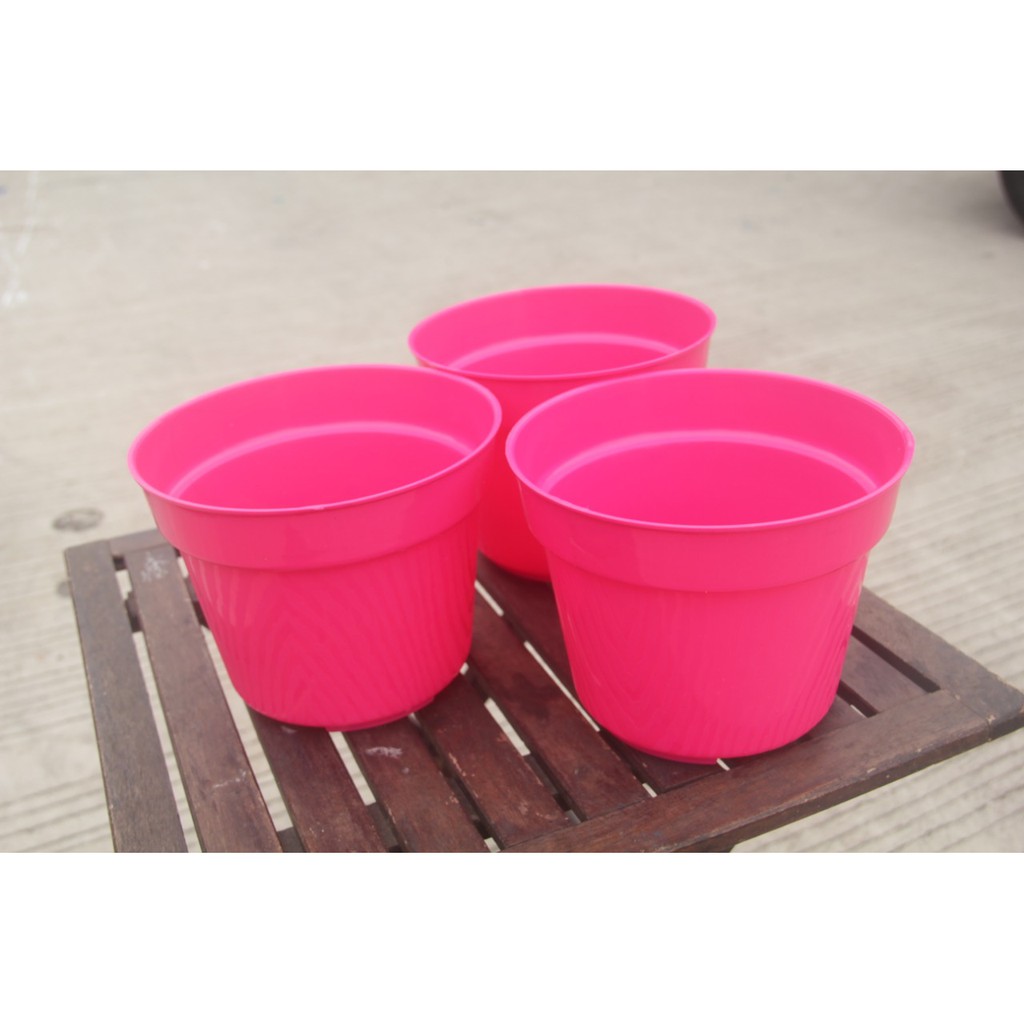 Pot Bunga 17cm / Kopeng 17 Pink Pot Plastik 17 Cm Warna Bibit Bunga Pink Pot tawon 15 17 20 21 Murah