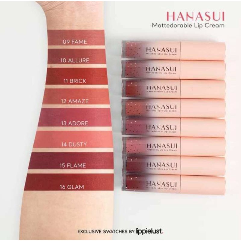 HANASUI Mattedorable Lipcream Matte | Hanasui Lipcream